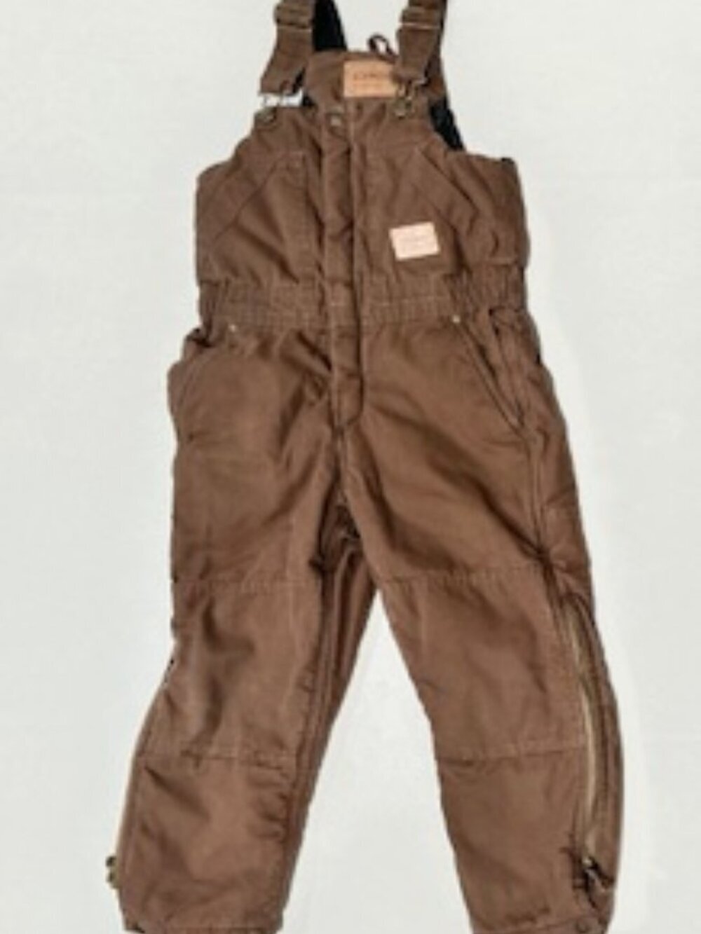 Schmidt Workwear Youth Heavy Duty Overalls Pockets Zip Lined Small Regular (6-8)